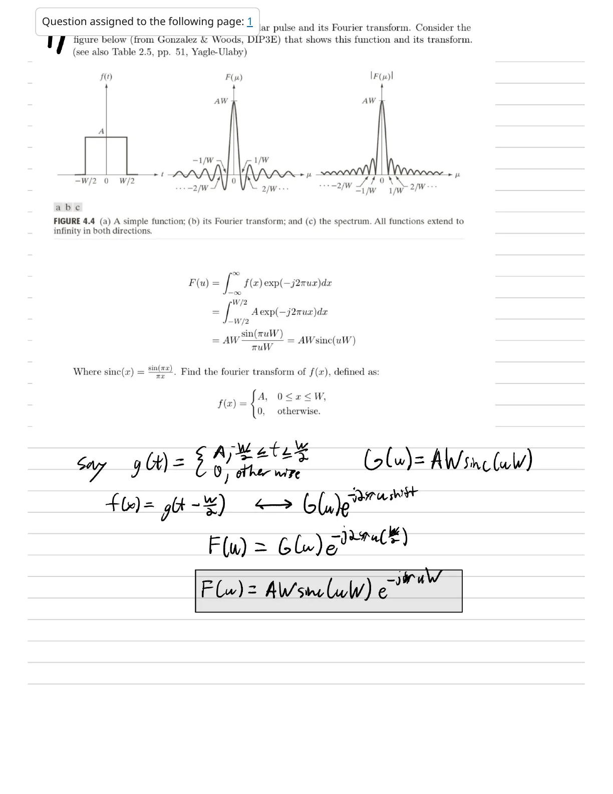 Prepared sample submission page